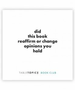 TableTopics Games Book Club