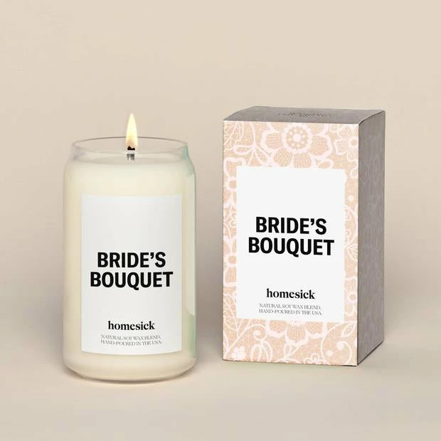 Homesick Gifts Bride's Bouquet Candle