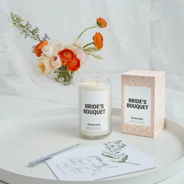 Homesick Gifts Bride's Bouquet Candle