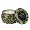 Voluspa Burning Woods - 4 Oz Mini Decorative Tin Candle Gifts