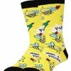 Oooh Yeah Buzz Kill Crew Socks Apparel