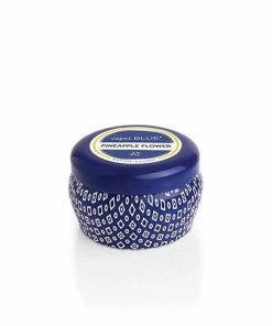 Capri Blue Pineapple Flower Blue Mini Tin, 3 Oz Gifts