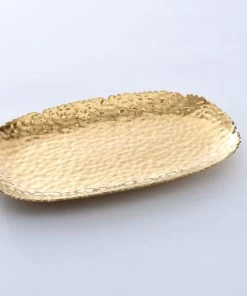 Pampa Bay Medium Serving Platter - Gold (Golden Millennium)