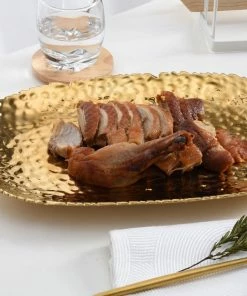 Pampa Bay Medium Serving Platter - Gold (Golden Millennium)