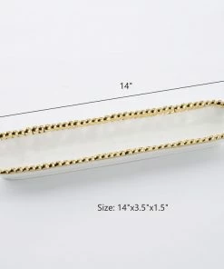 Pampa Bay Cracker Tray - White Gold Gifts