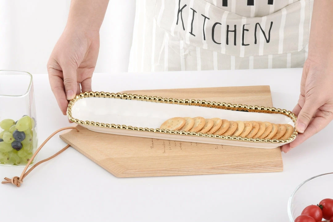 Pampa Bay Cracker Tray - White Gold Gifts