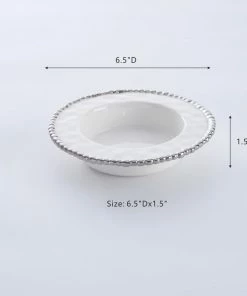 Pampa Bay Gifts Wine Bottle Coaster - White (Salerno)