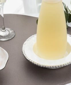 Pampa Bay Gifts Wine Bottle Coaster - White (Salerno)