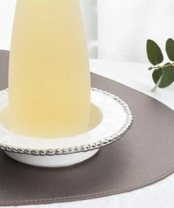 Pampa Bay Gifts Wine Bottle Coaster - White (Salerno)