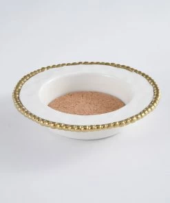 Pampa Bay Wine Bottle Coaster - White Gold (Golden Salerno)