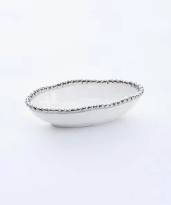 Pampa Bay Long Condiment Bowl - White Gifts