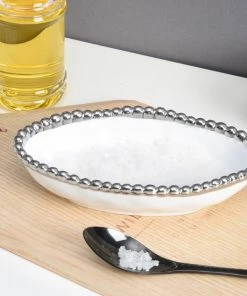 Pampa Bay Long Condiment Bowl - White Gifts