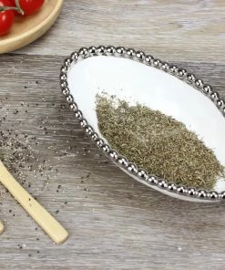 Pampa Bay Long Condiment Bowl - White Gifts