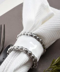 Pampa Bay Gifts Set Of 4 Napkin Rings