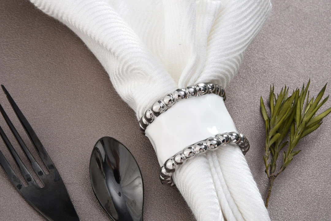 Pampa Bay Gifts Set Of 4 Napkin Rings