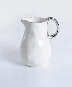 Pampa Bay Water Pitcher - White (Handle With Style)