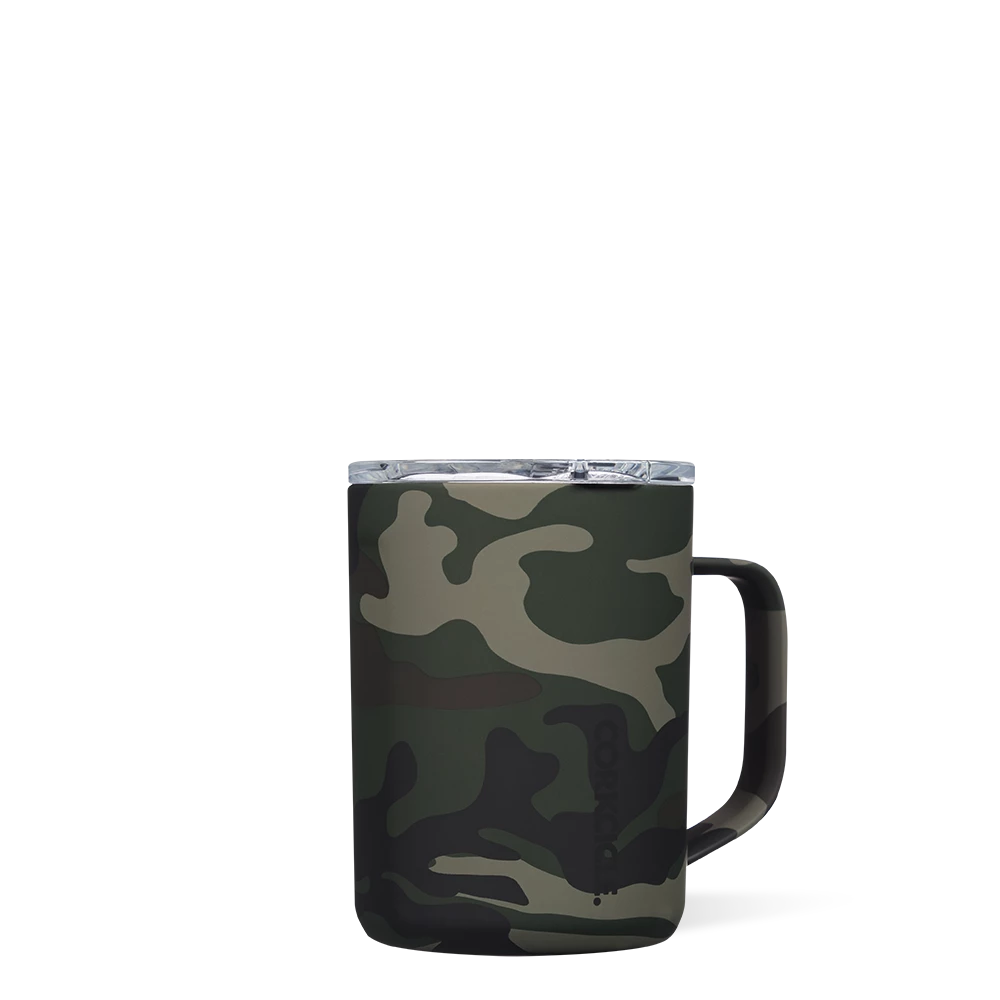 Corkcicle Drinkware Camo 16 Oz Coffee Mug
