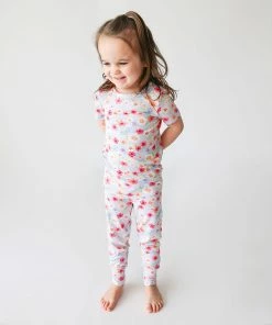 Posh Peanut Carissa Short Sleeve Basic Pajama Baby