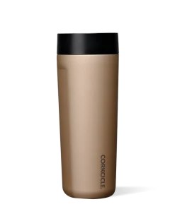 Corkcicle Ceramic Quicksand 17 Oz Commuter Cup Drinkware