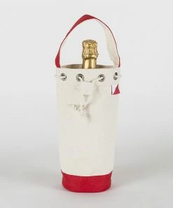 ShoreBags Champagne Wine Bag - Red