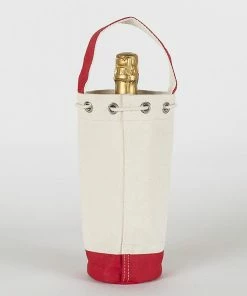 ShoreBags Champagne Wine Bag - Red
