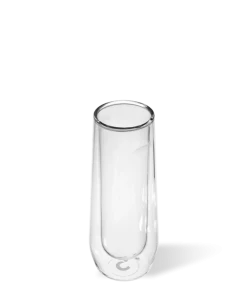 Corkcicle Clear Flute Glass Set