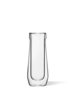 Corkcicle Clear Flute Glass Set