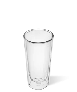 Corkcicle Drinkware Clear Glass Pint Set