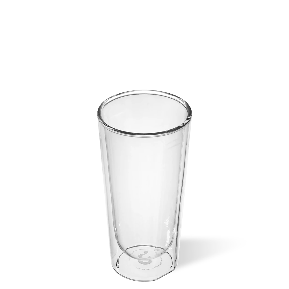 Corkcicle Drinkware Clear Glass Pint Set