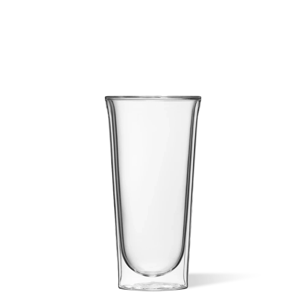 Corkcicle Drinkware Clear Glass Pint Set