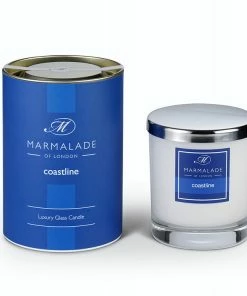 Marmalade Of London Gifts Coastline Glass Candle