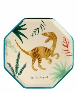 Meri Meri Gifts Dinosaur Kingdom Side Plates