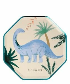 Meri Meri Gifts Dinosaur Kingdom Side Plates