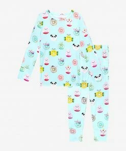 Posh Peanut Baby Donuts Long Sleeve Basic Pajama