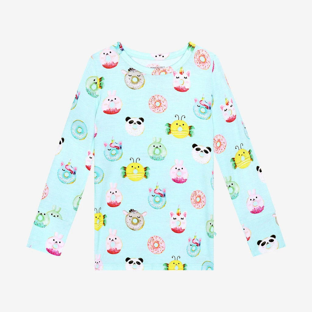 Posh Peanut Baby Donuts Long Sleeve Basic Pajama