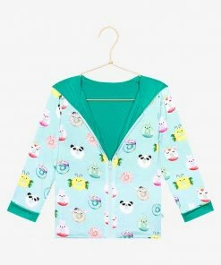 Posh Peanut Donuts Long Sleeve Reversible Jacket Baby
