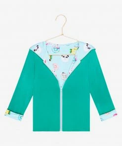 Posh Peanut Donuts Long Sleeve Reversible Jacket Baby