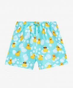 Posh Peanut Ducky Boys Swim Trunks