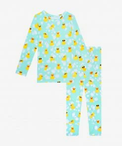 Posh Peanut Ducky Long Sleeve Basic Pajama
