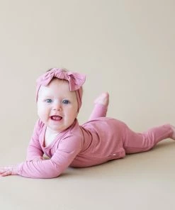 Posh Peanut Dusty Rose Loungewear Baby