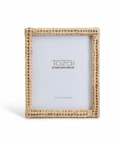 Two's Company 5" X 7" Woven Rattan Frame Frames