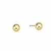 Enewton Classic 6mm Ball Stud - Gold Jewelry