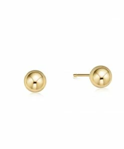 Enewton Classic 6mm Ball Stud - Gold Jewelry