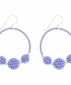 Aid Through Trade The Uptown Girl Hoops (Assorted Colors) Jewelry