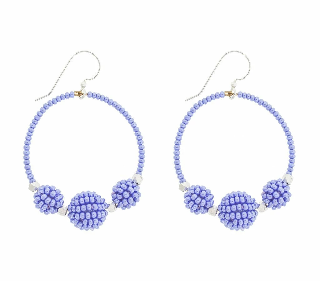 Aid Through Trade The Uptown Girl Hoops (Assorted Colors) Jewelry