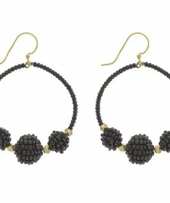 Aid Through Trade The Uptown Girl Hoops (Assorted Colors) Jewelry