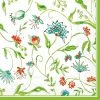 Boston International Napkins Rosanne Beck - Ella Lime Paper Cocktail Napkin