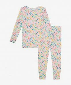Posh Peanut Estelle Long Sleeve Basic Pajama Baby
