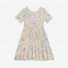 Posh Peanut Baby Estelle Short Sleeve Basic Twirl Dress