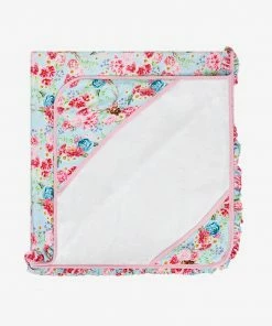 Posh Peanut Baby Fawn Ruffled Hooded Towel